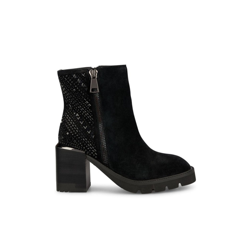 Bottines Alma En Pena Side Zips Noir Femme | KVE-79408688